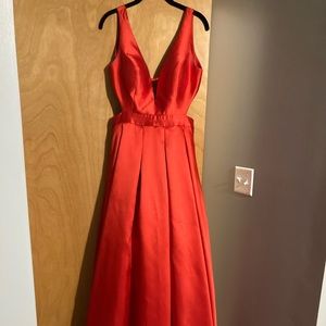 JVN by Jovani Red Gown Size 8